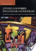 libro Can The Poor Influence Policy? (spanish)
