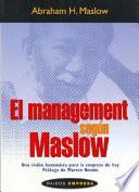 libro El Management Según Maslow