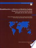 Estabilización Y Reforma En América Latina