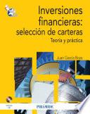libro Inversiones Financieras: Selección De Carteras