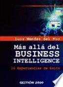 libro Más Allá Del Business Intelligence