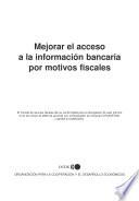 libro Mejorar El Acceso A La Información Bancaria Por Motivos Fiscales