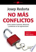 libro No Más Conflictos