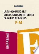 Sectores F M   Las 5.000 Mejores Direcciones De Internet Para Los Negocios.