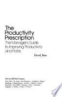 libro The Productivity Prescription