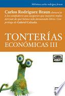libro Tonterías Económicas Iii