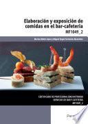 libro Mf1049_2   Elaboración Y Exposición De Comidas En El Bar Cafetería