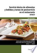 Uf0059   Servicio Básico De Alimentos Y Bebidas Y Tareas De Postservicio En El Restaurante