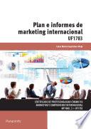 libro Uf1783   Plan E Informes De Marketing Internacional