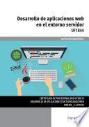 libro Uf1844   Desarrollo De Aplicaciones Web En El Entorno Servidor