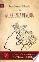 libro Arder En La Memoria