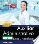 libro Auxiliar Administrativo (turno Libre). Junta De Andalucía. Test