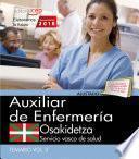 libro Auxiliar Enfermería. Servicio Vasco De Salud Osakidetza. Temario. Vol.ii