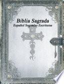 libro Biblia Sagrada: Español Sagradas Escrituras