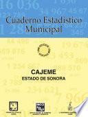 Cajeme Estado De Sonora. Cuaderno Estadístico Municipal 1996