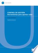 Control De Gestión. Herramientas Para Aportar Valor