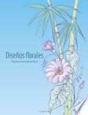 Diseños Florales Libro Para Colorear Para Adultos 4