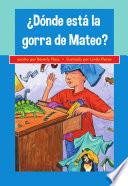 libro ¿dónde Está La Gorra De Mateo?