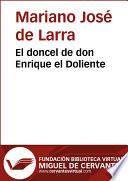 libro El Doncel De Don Enrique El Doliente