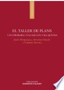 El Taller De Plans. Una Probable Fullonica En Villajoyosa