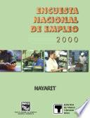 libro Encuesta Nacional De Empleo 2000. Nayarit