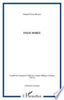 libro Folie Dorée