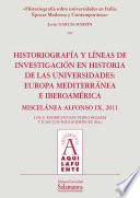 libro Historiografía Sobre Universidades En Italia. Épocas Moderna Y Contemporánea