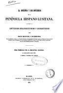 La Botánica Y Los Botánicos De La Península Hispano Lusitana