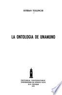 libro La Ontología De Unamuno