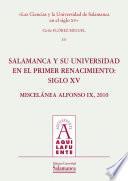 Las Ciencias Y La Universidad De Salamanca En El Siglo Xv