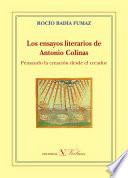 Los Ensayos Literarios De Antonio Colinas