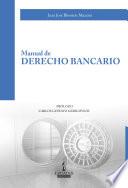 libro Manual De Derecho Bancario