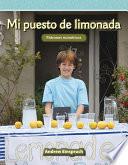 Mi Puesto De Limonada (my Lemonade Stand)