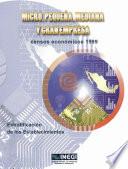 libro Micro, Pequeña, Mediana Y Gran Empresa. Censos Económicos 1999. Estratificación De Los Establecimientos