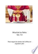 libro Misal Completo, Español Latín