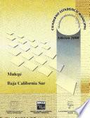libro Mulegé Estado De Baja California Sur. Cuaderno Estadístico Municipal 2000