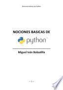 libro Nociones Básicas De Python