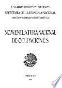 libro Nomenclatura Nacional De Ocupaciones