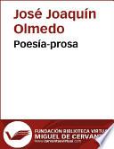 libro Poesía Prosa