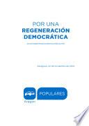 libro Por Una Regeneración Democrática