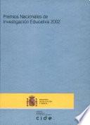 libro Premios Nacionales De Investigación Educativa 2002