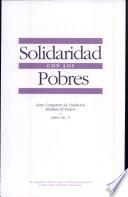 libro Solidarity With The Poor