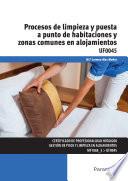 Uf0045   Procesos De Limpieza Y Puesta A Punto De Habitaciones Y Zonas Comunes En Alojamientos