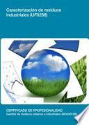 libro Uf0288   Caracterización De Residuos Industriales