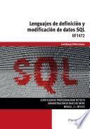 libro Uf1472   Lenguajes De Definición Y Modificación De Datos Sql