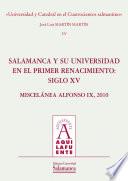 «universidad Y Catedral En El Cuatrocientos Salmantino»