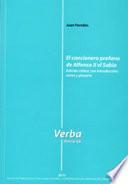 Va/66a El Cancionero Profano De Alfonso X El Sabio. Edición Crítica, Con Introducción, Notas Y Glosario