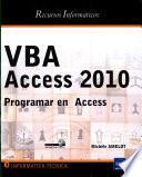 libro Vba Access 2010