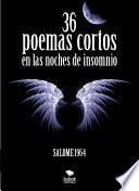 libro 36 Poemas Cortos En La Noche De Insomnio