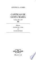 libro Cantigas De Santa María